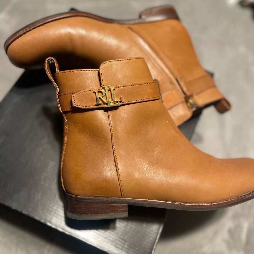 Ralph Lauren ankle boots.